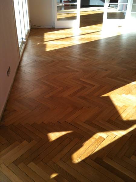 Parquet satiné