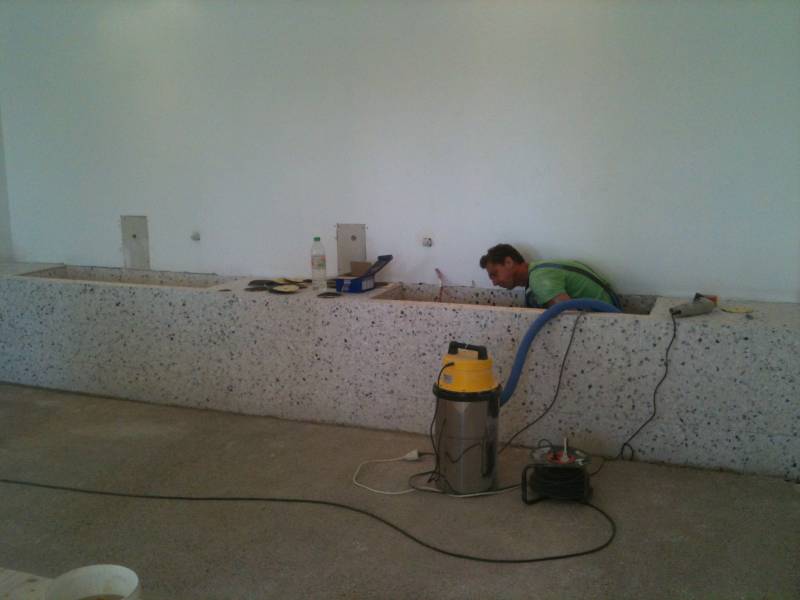 Devis pour Rénovation de sol en granito terrazzo à Aix en Provence